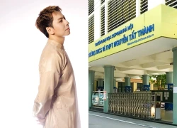 Một "anh trai vượt ngàn chông gai" khoe trường cấp 3 từng theo học, người hâm mộ xuýt xoa: Học xịn lắm mới thi đỗ được!