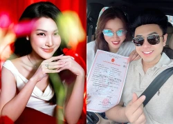 Akira Phan cưới nữ CEO là mẹ đơn thân 3 con, MC Hoàng Oanh đeo nhẫn ngón áp út