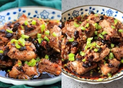 Món hấp thơm lừng cực đưa cơm cho bữa tối: Sườn non sốt tương đậu đen hấp