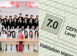 Một lớp có 17 học sinh giành suất du học 4 châu lục, 18 em đạt IELTS từ 8.0