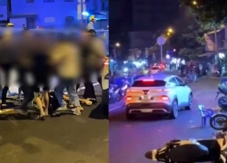 Nam thanh niên lái ô tô tông loạt xe máy ở cầu Chữ Y: Vì cô gái không lên xe