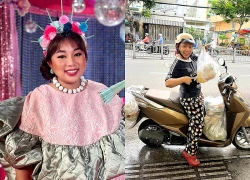 Nữ diễn viên là mẹ đơn thân quê An Giang đi bán cơm, tự đi giao hàng kiếm tiền nuôi con ở TP.HCM