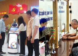 Robot AI trở thành "trợ lý" tại trung tâm hành chính ở Lâm Đồng