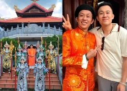 Dàn sao Việt tề tựu tại đền thờ 100 tỷ của Hoài Linh trước Giỗ Tổ