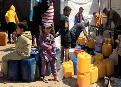 Israel thiếu nước do các nhà máy xử lý ở Gaza bị phá hủy
