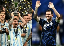 Messi trình làng áo đấu đặc biệt cho trận chia tay Argentina