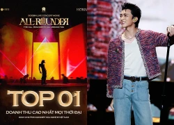 Nam ca sĩ U40 quê Hà Nội vừa có bộ phim đạt top 1 doanh thu cao nhất mọi thời đại dành cho phim concert của nghệ sĩ Việt