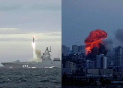Nga không kích quy mô lớn vào Ukraine trong đêm