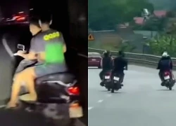 Cảnh sát xử lý hai thanh niên lạng lách, đánh võng ở Hải Phòng