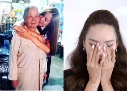 Lê Hoàng Phương nghẹn ngào tiễn biệt bà ngoại, nhớ mãi những yêu thương bình dị