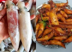 Mực rim gừng tỏi nước tương cho người ngại đứng bếp lâu nhưng thích ăn ngon