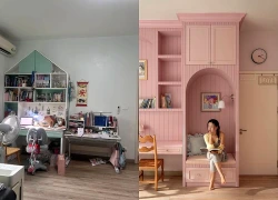 Thay đổi phòng ngủ với sắc hồng mauve