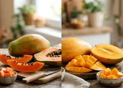 Xoài hay đu đủ tốt hơn cho lượng đường trong máu và hệ tiêu hóa?